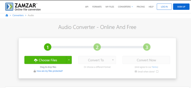 ogg to mp3 converter zamzar