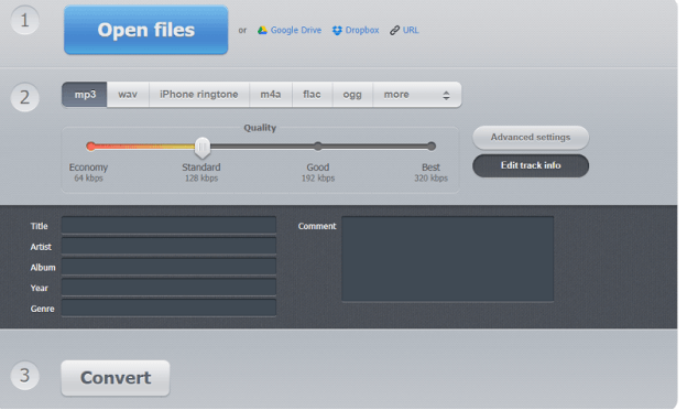 ogg to mp3 online audio converter