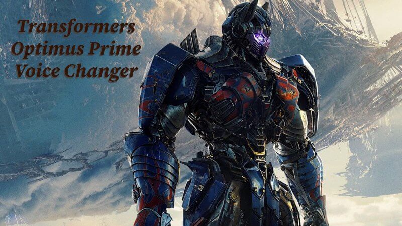 optimus prime voice changer
