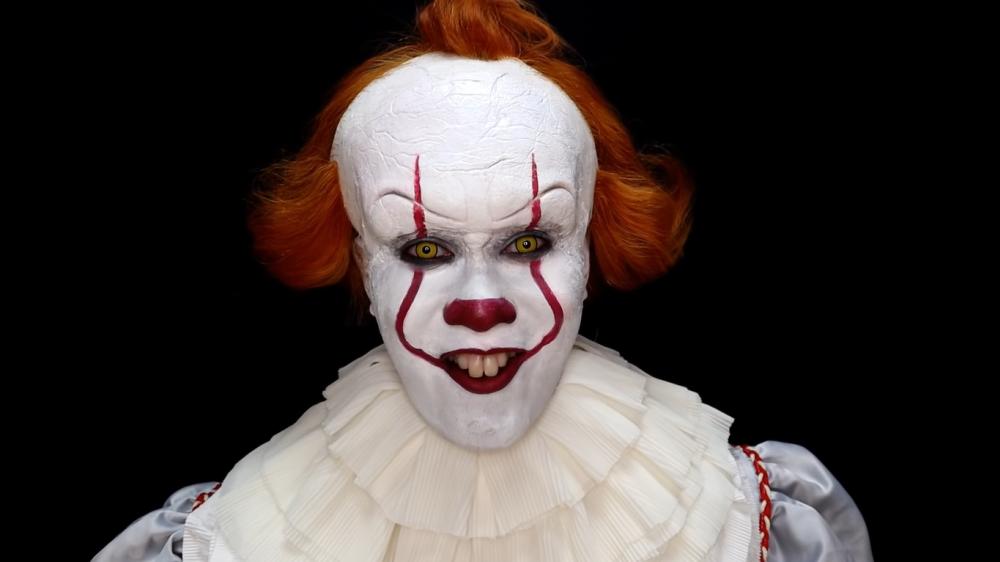 20 + Pennywise Clowns  IT Face Paint Makeup Ideas for Halloween