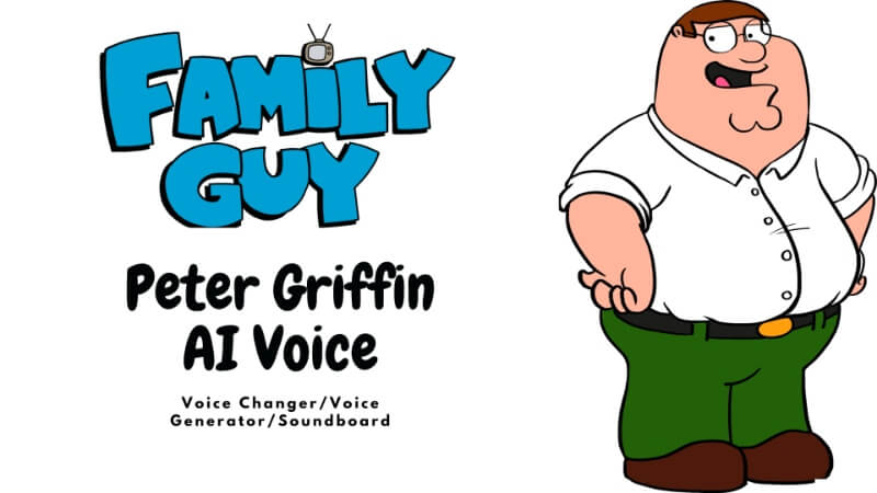 Family Guy Peter Griffin AI Voice Changer & Voice Generator to Sound Like Him