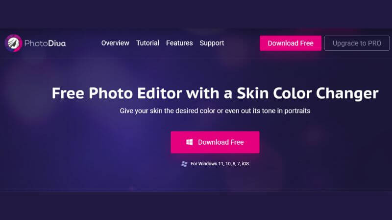 free ai skin color changer