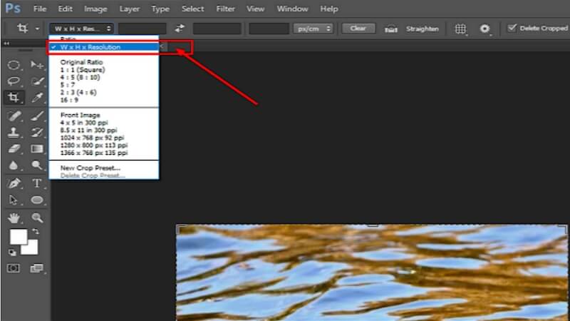 photoshop crop image to a specific size guide3