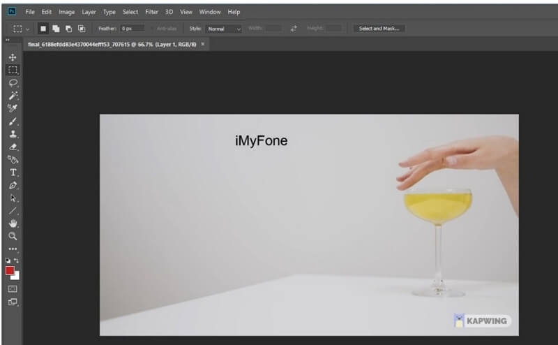 photoshop import video