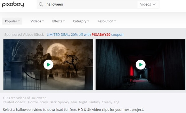 Create Halloween Videos with Halloween Background [Latest]