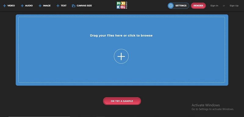 How to create GIF online with Pixiko 