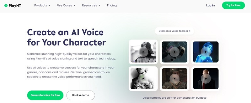 play.ht character voice