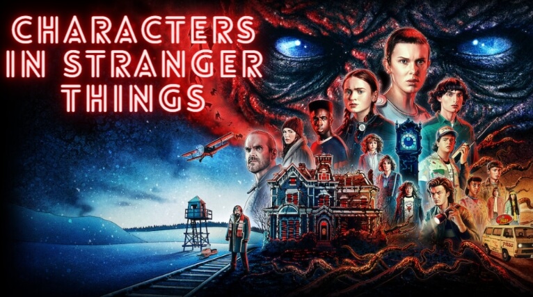 popular characters in stranger things