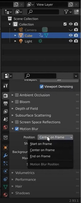 position-on-frame-in-motion-blur-effect-in-blender