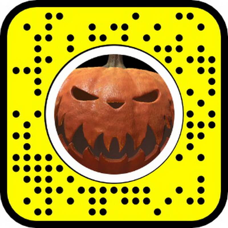 possessed pumpkin filter