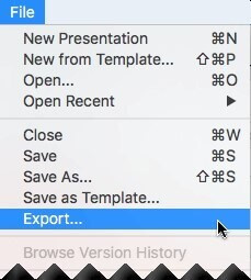 How to convert powerpoint to video on mac