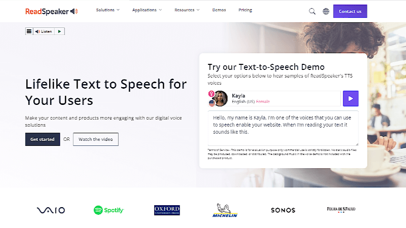 read speaker life tts