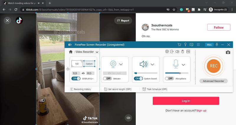 record-tiktok-video-with-fonepaw