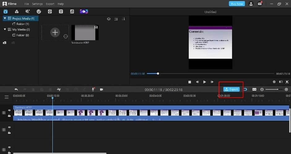 remove-audio-from-video-with-filme-export