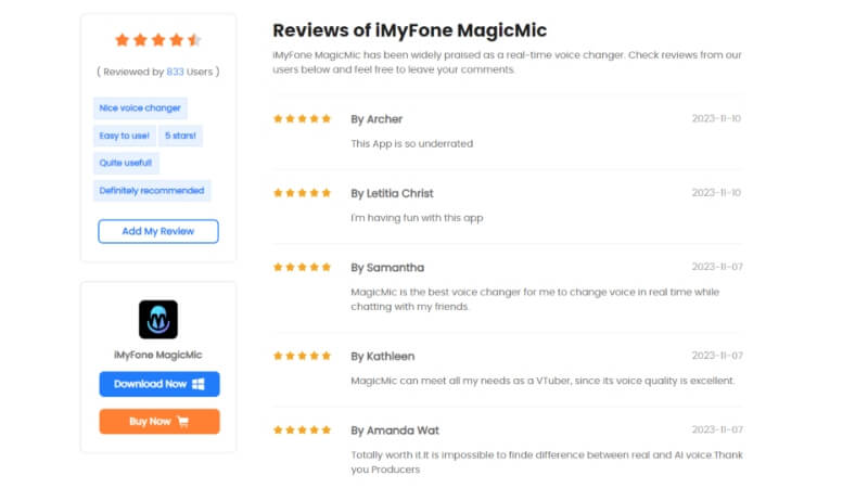 reviews of magicmic