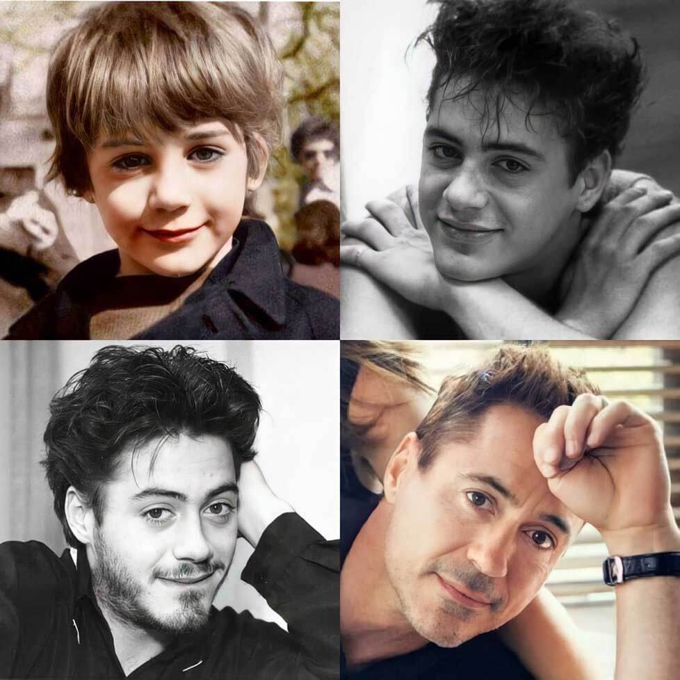 robert downey jr young