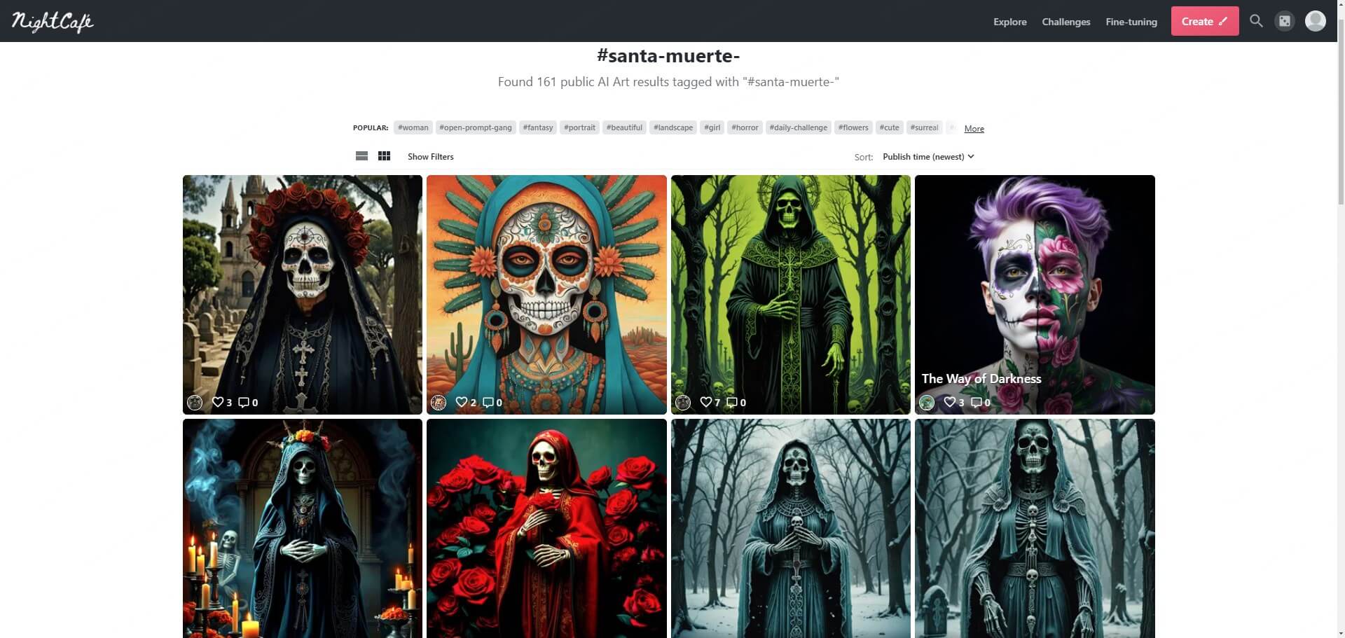 santa muerte creator mightcafe studio