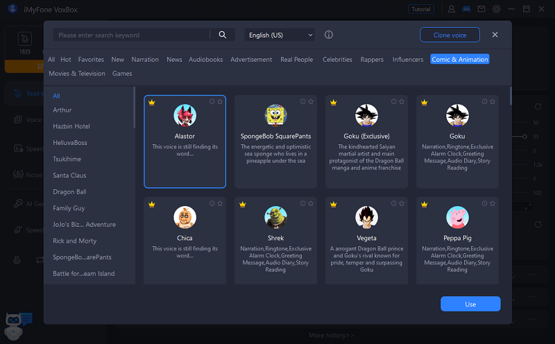 gojo ai voice generator