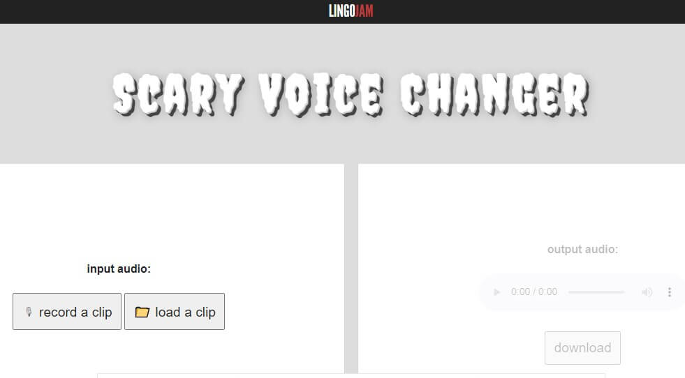 scary voice changer