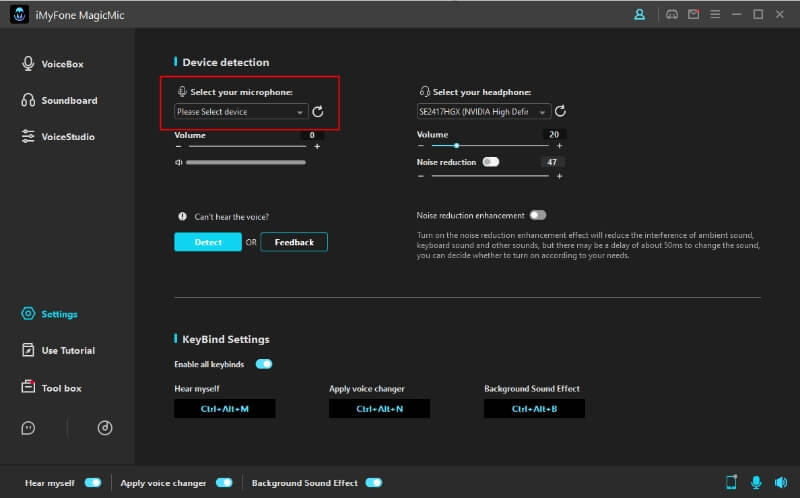 change recorded voice online