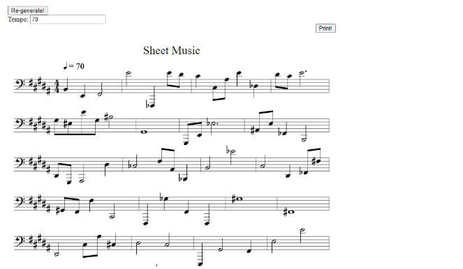 sheet music generator step2