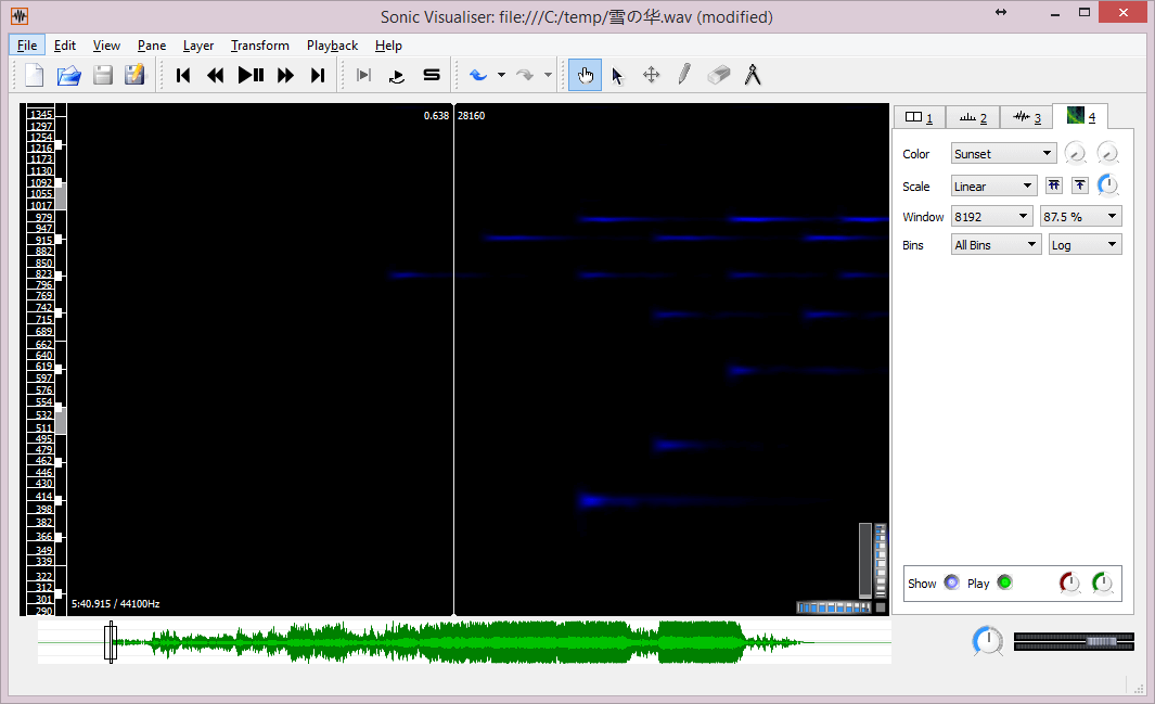 sonic visualiser rap generator