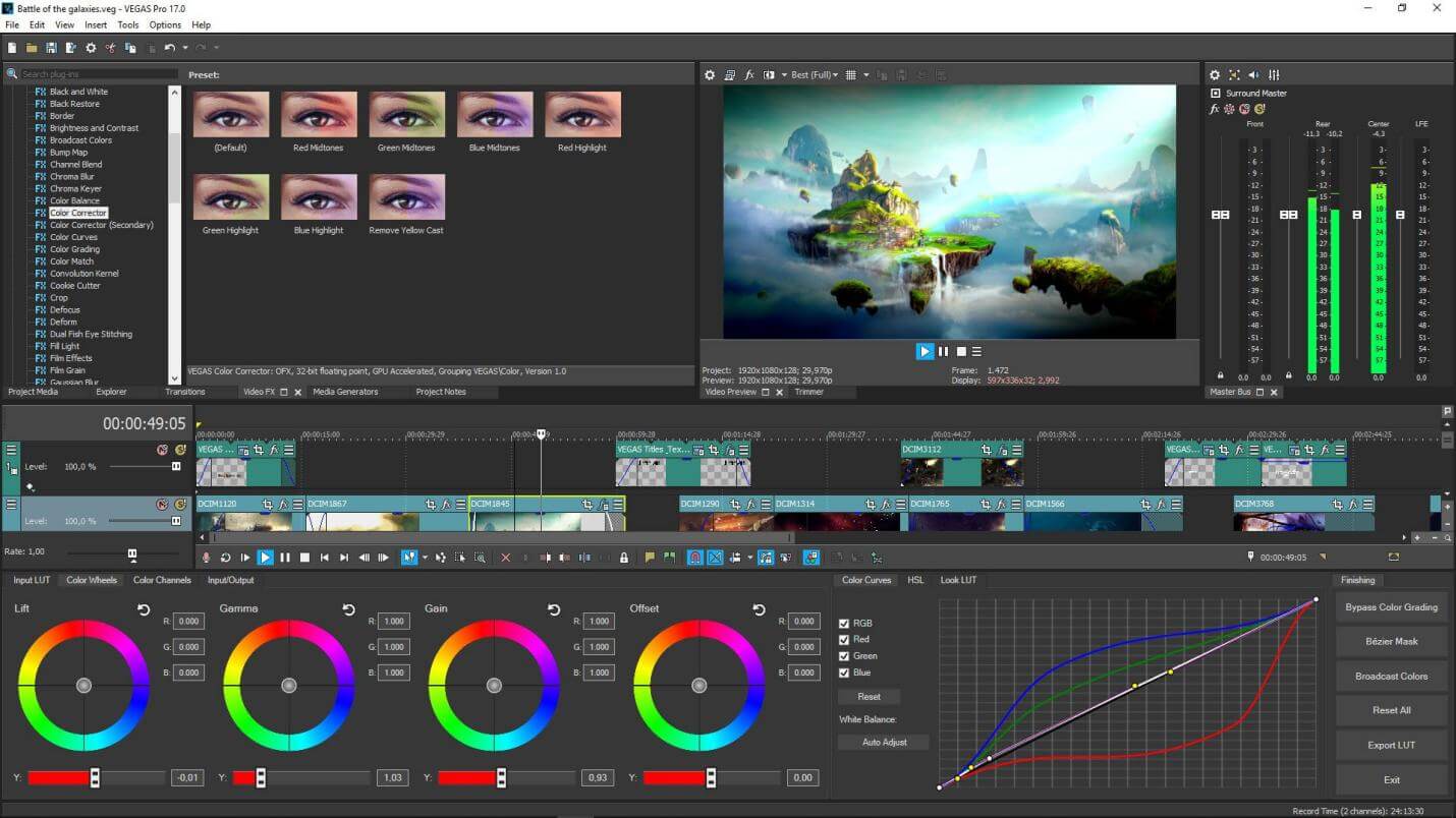 VEGAS Pro 15 Academic Download Video Editing Software Windows Sony