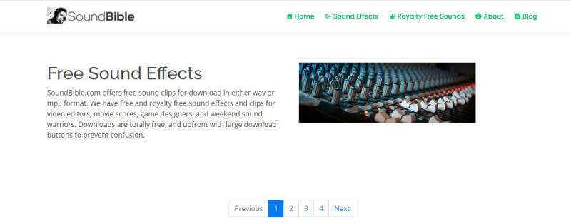 soundbible interface new