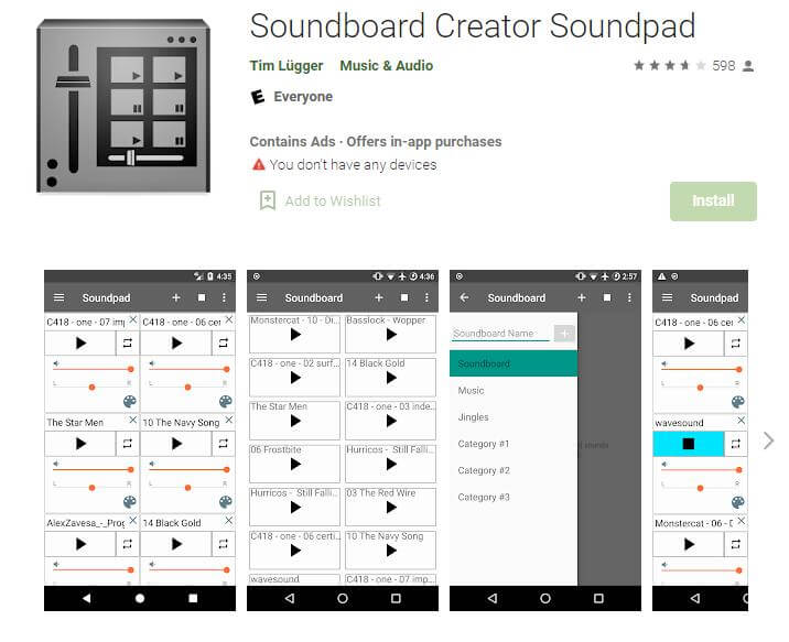 soundboard creator soundpad