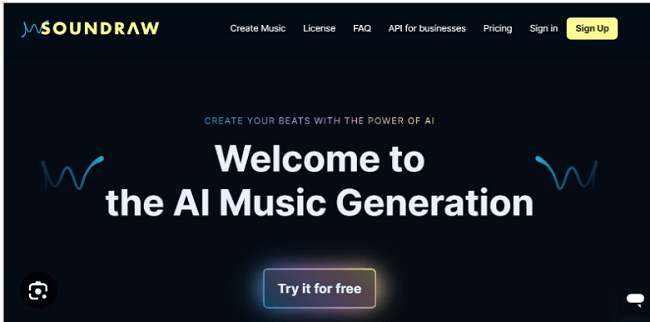 sounddraw ai music generator