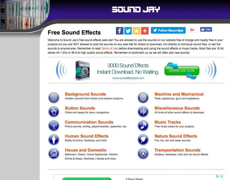 soundjay interface