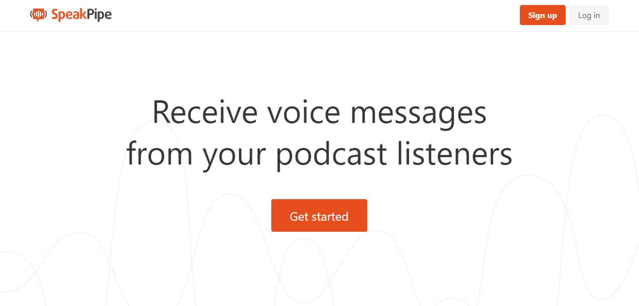 speakpipe online voice record