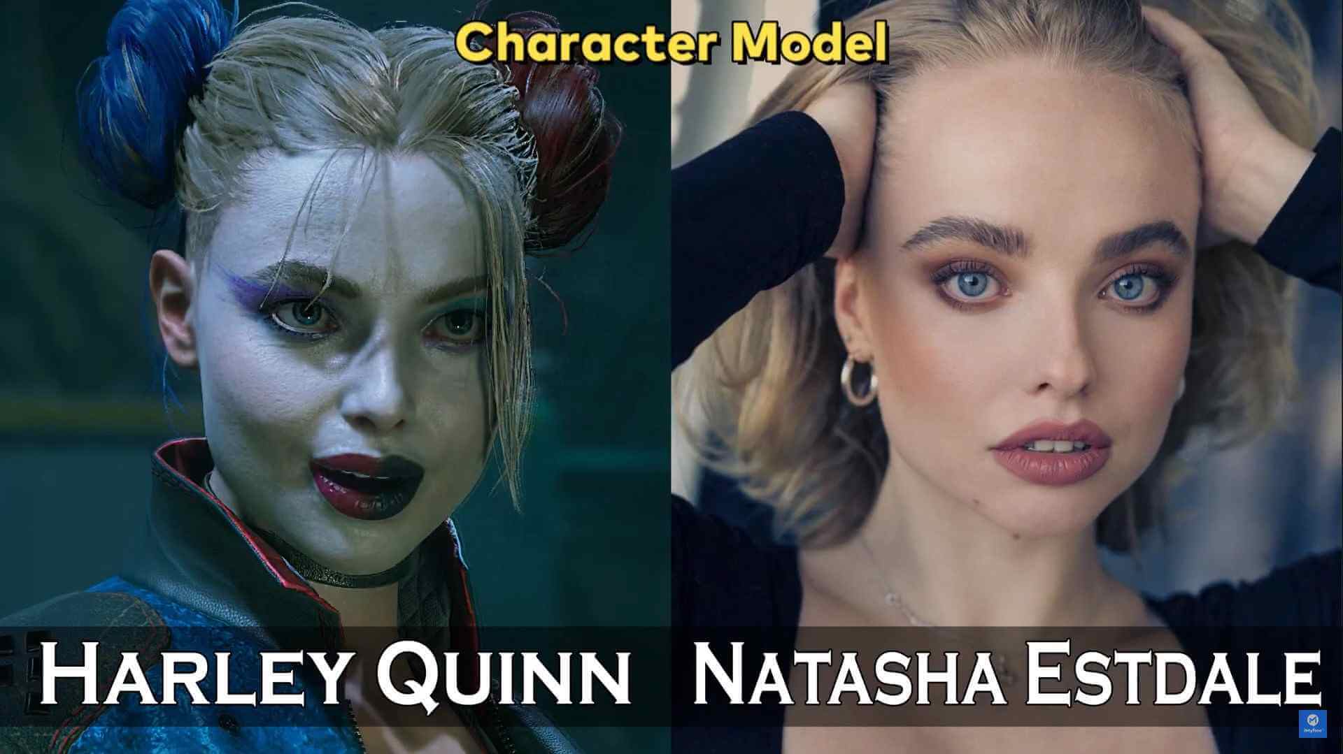 suicide squad kill the justice league harley quinn face model