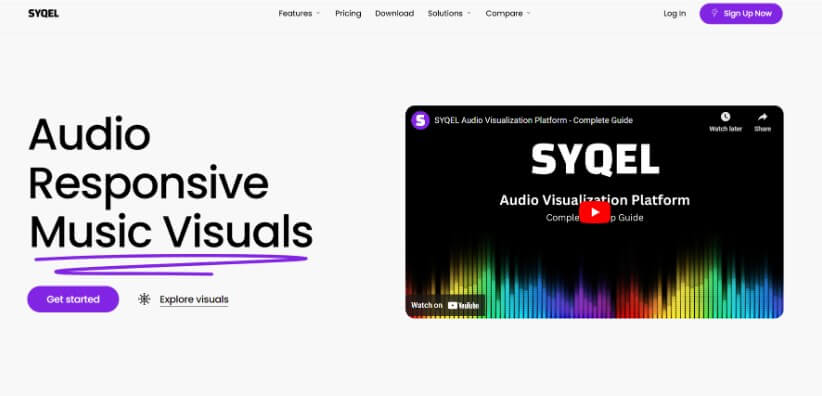 syqel ai music visualizer