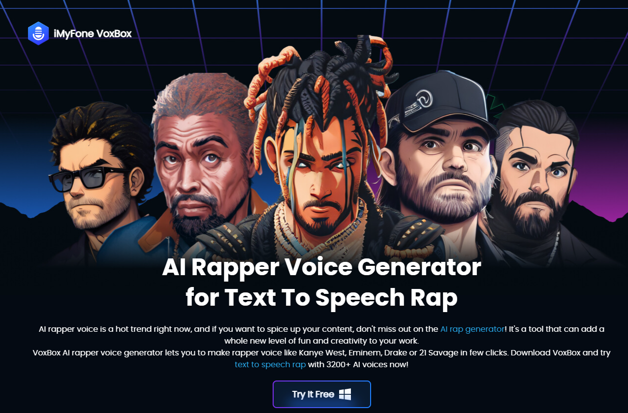 text to speech ai rappers generator voxbox