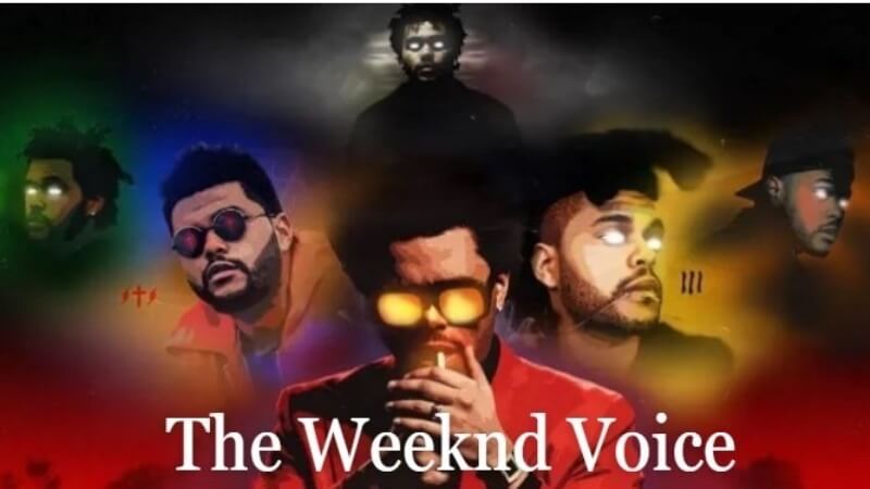 the weeknd singing