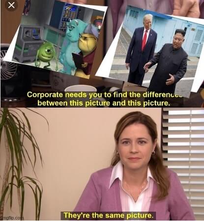 they are the same picture