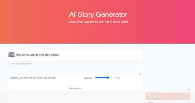 toolbaz ai story generator
