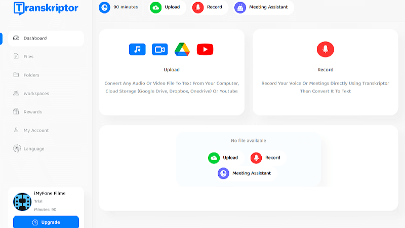 transcriptor audio to text converter