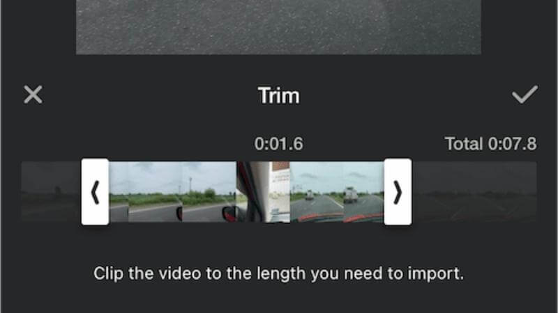 trim your video