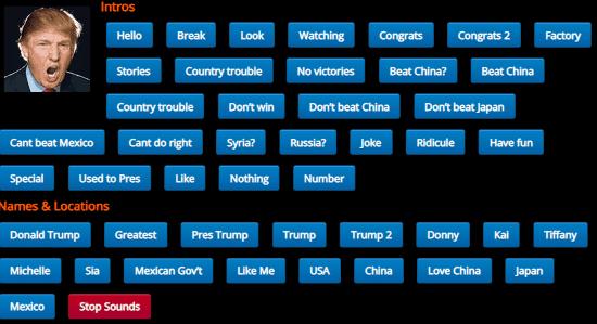 trump soundboard