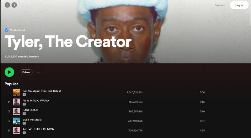 tylor-the-creator-songs