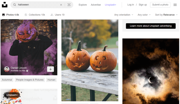 unsplash halloween images