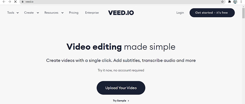 veed video filter