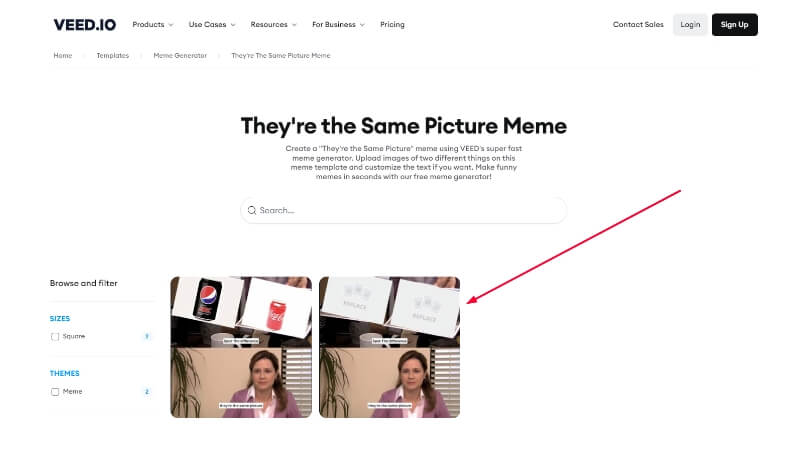 veed.io they are the same picture meme generator