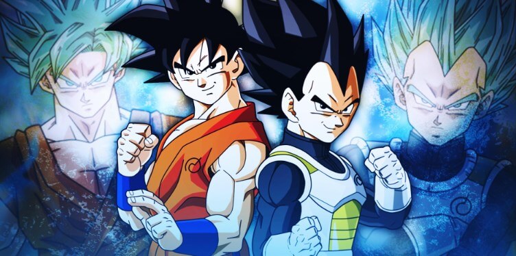 vegeta and goku