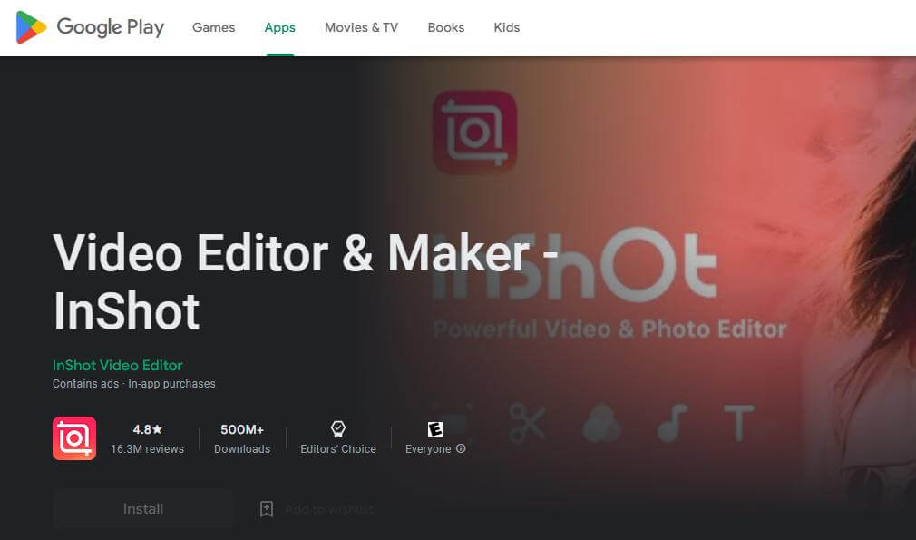 video editor maker inshot