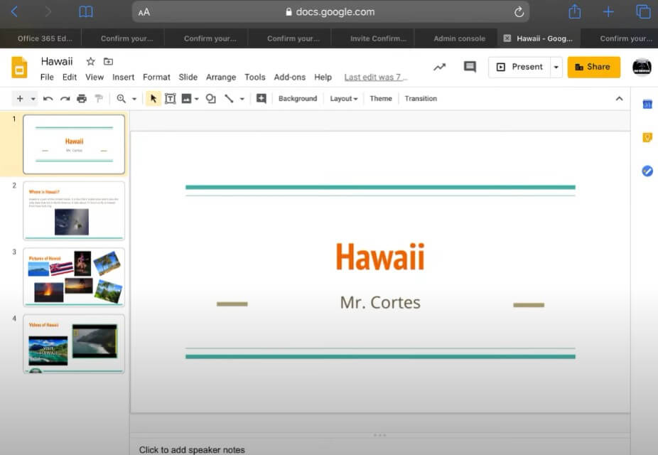 How To Put A Video In Google Slides On Ipad