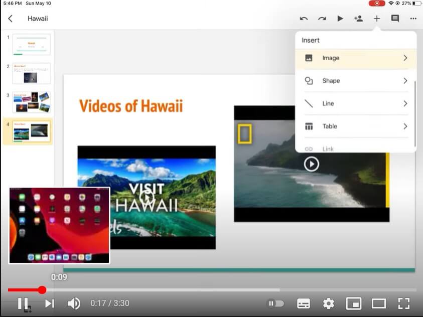 How to Put a Video on Google Slides on iPhone 