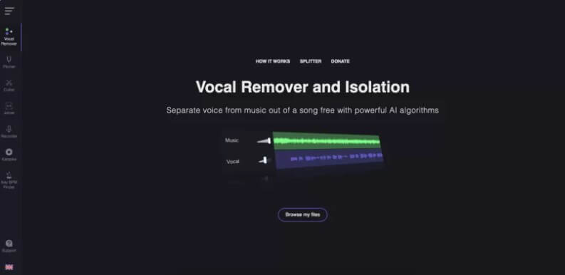 vocal remover and isolation